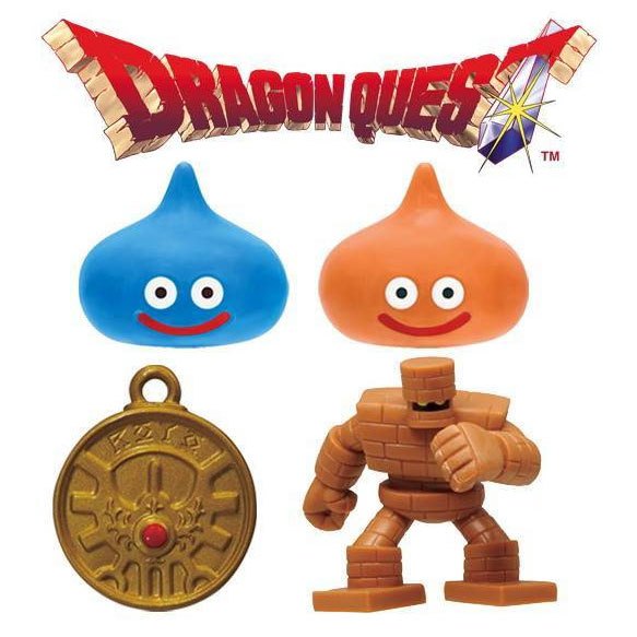 **ของแท้ เลือกแบบได้** Dragon Quest AM Figure Collection - Slime now available! The Legend of Roto