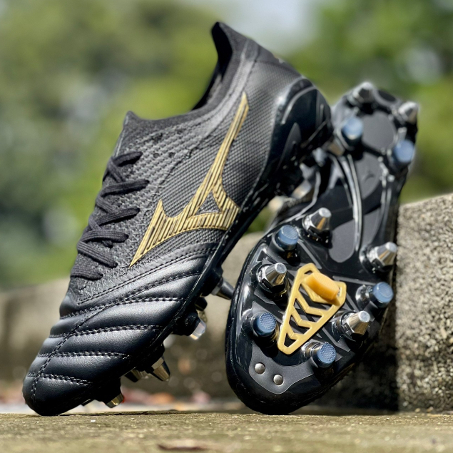 รองเท้าฟุตบอล สตั๊ด ปุ่มเหล็ก มิซูโน่ Mizuno MORELIA NEO III BETA JAPAN ถ่ายจากสินค้าจริง(แถมดันทรง+ถุงผ้า+กล่อง)