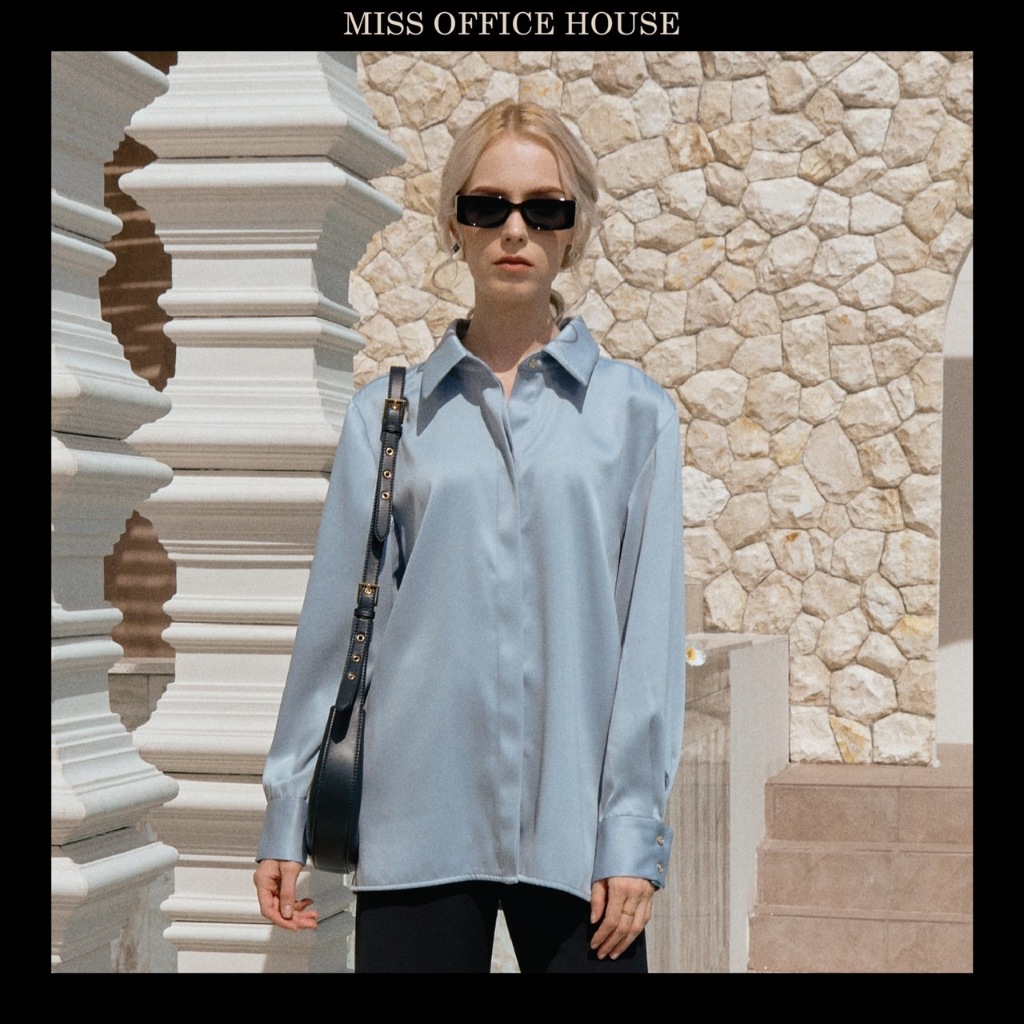 Missoffice House : Malvina basic shirt (HT-007)