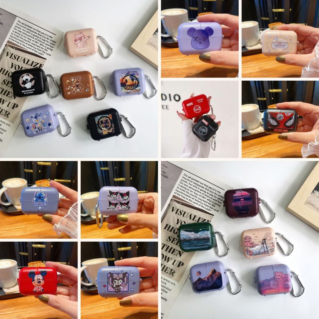 เคสหูฟัง เคสAirport3ลายการ์ตูนมาใหม่น้องกำหลังมาแรง (สิ้นค้าพร้อมส่ง)สำหรับรุ่นของรุ่นAirport3