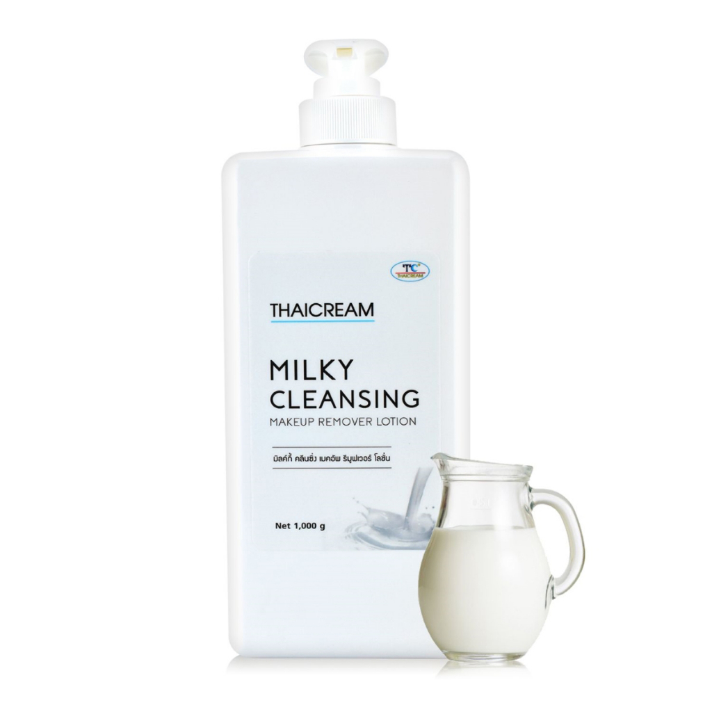 Thaicream cleansing milk เช็ดเครื่องสำอาง คลีนซิ่ง เมคอัพ รีมูฟเวอร์ Milky Cleansing Makeup Remover