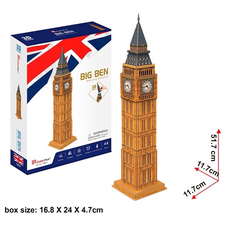 ‼️sale CubicFun 3D puzzle จิ๊กซอว์ 3D หอนาฬิกา Big Ben