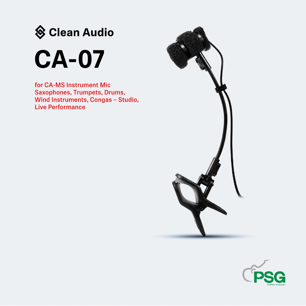 CLEAN AUDIO CA-07 Instrument Microphone