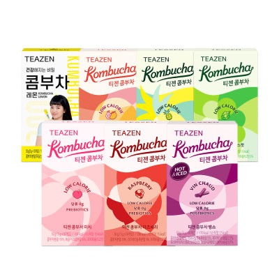 Teazen Kombucha ชาหมักจองกุก ทีเซน คอมบูชา