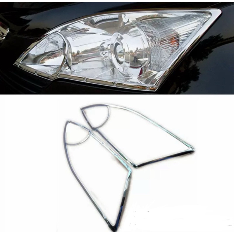 คิ้วครอบไฟหน้าและคิ้วครอบไฟหลัง Crv G3 2007 2008 2009 2010 2011