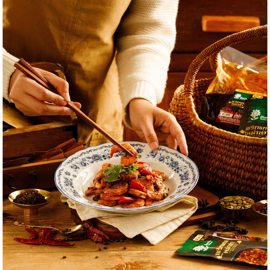 ซุปหม่าล่า 1 กก.ซุปหม่าล่าสำเร็จรูป อร่อยหอม เข้มข้นเผ็ดชา 5in1 ทำได้ทั้งชาบู ปิ้งย่าง หมัก ผัด น้ำจิ้ม ตราต้นตะวัน - รูปที่ 3