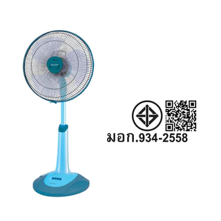 ชาร์ป พัดลมแบบตั้งพื้น 16 นิ้ว รุ่น PJ-SL163 คละสี SHARP SLIDE FAN 16 INCH # PJ-SL163