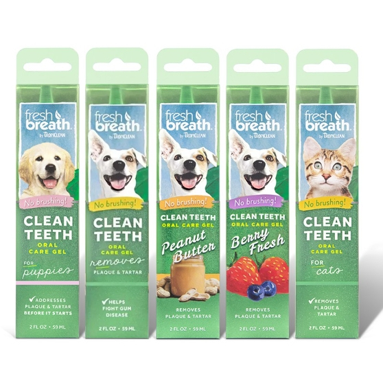 Tropiclean Fresh Breath Clean Teeth Gel เจลทำความสะอาดฟันสุนัข 59 ml