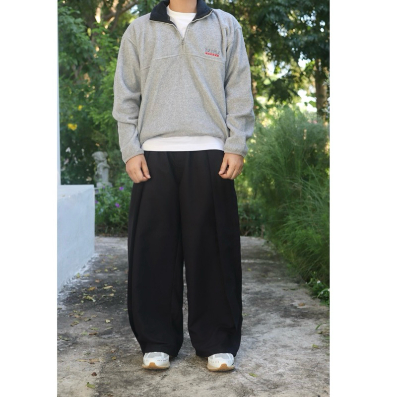 กางเกง side fold pants___