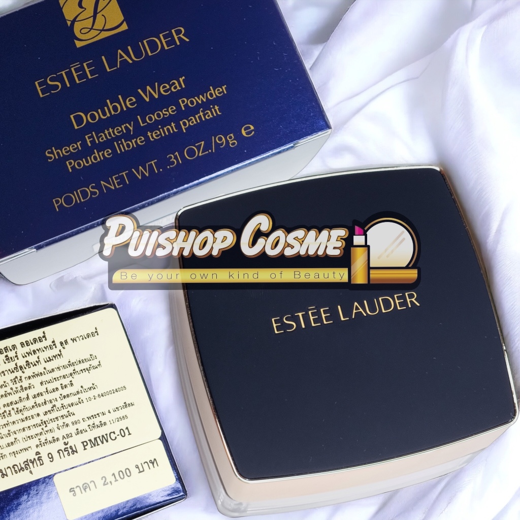 Estee Double Wear Sheer Flattery Loose Powder 9g (ขนาดปกติ) #Translucentmatte แป้งฝุ่นเนื้อเนียนละเอียด