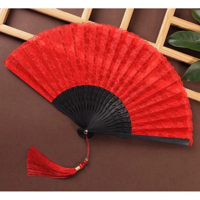 พัด พร้อมส่ง📌กทม. พัดลูกไม้พรีเมียม สวยหรู มีระดับ