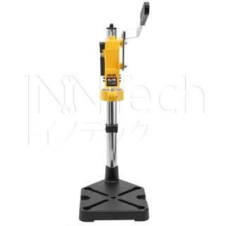 DELTON แท่นจับสว่าน แท่นจับสว่านปรับระดับได้ Drill Stand รุ่น DS-6109 ฐานเหล็กหล่อ Cast Iron ฟรี! อแดปเตอร์ลดขนาดคอสว่าน