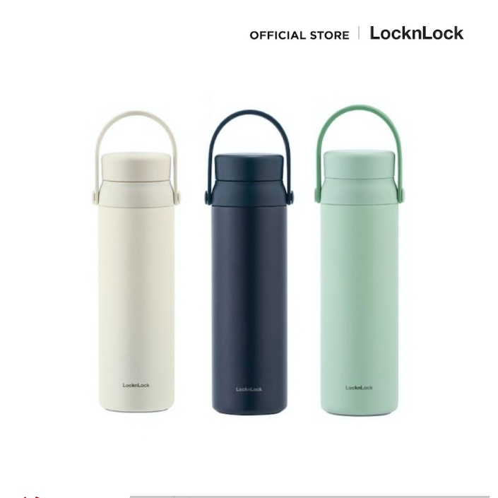 กระบอกน้ำเก็บอุณหภูมิ LocknLock Wanna Be Tumbler Carry ความจุ 450ml. รุ่น LHC4246