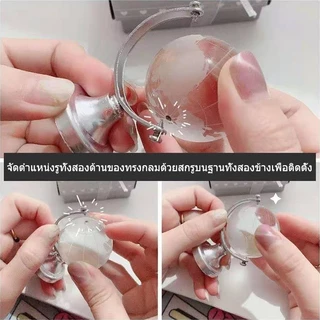 🔥จัดส่งจากกรุงเทพ🔥ลูกโลกคริสตัล ลูกโลกจิ๋วหมุนได้ 360' น่ารักมาก แต่งห้องแต่งโต๊ะทำงานได้เลย