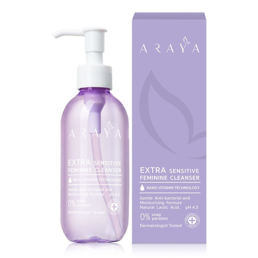 อารยา ผลิตภัณฑ์ล้างจุดซ่อนเร้น ARAYA Extra Sensitive Feminine Cleanser