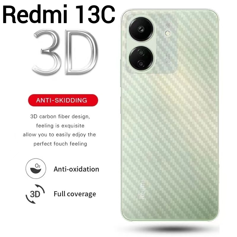 Xiaomi mi 14Ultra/Redmi 13C/Poco C65ฟิล์มหลังเคฟล่าXiaomi 14/Xiaomi 14Pro/Mi 14/Mi 14 Pro/Xiaomi 13T