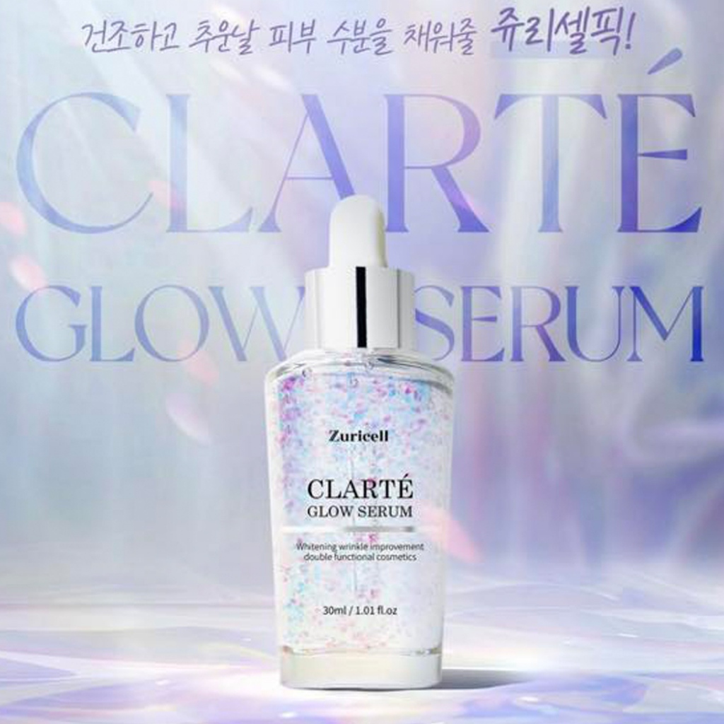 (🌼แท้/พร้อมส่ง🌼) Zuricell Clarte Glow Serum 30ml ผิวสว่างกับเม็ดแคลซูลเรืองแสง