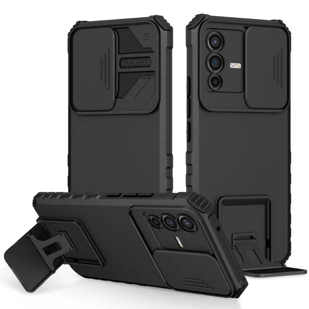เคสหุ่นยนต์ สไลด์กล้อง สำหรับVivo V23 V23Eเคสกันกระแทก V23e