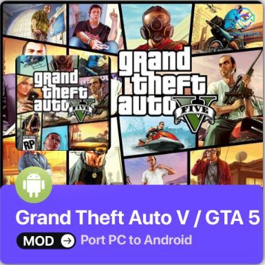 [ANDROID GAME] Grand Theft Auto V / GTA 5 ✨ MOD ✨ SAFE ✨ FAST DELIVERY ⚡ Role Playing