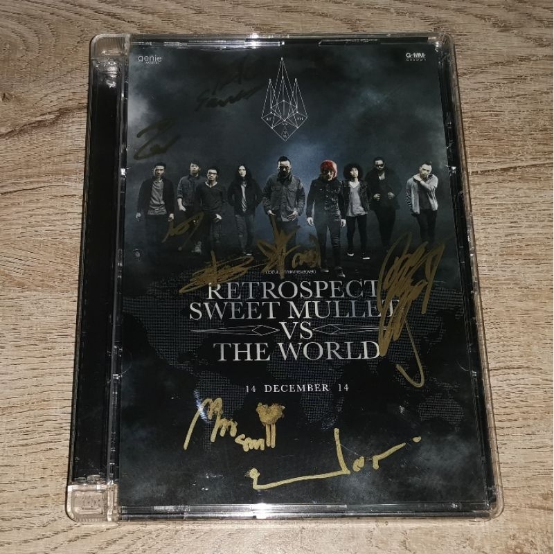 Retrospect Sweet Mullet ดีวีดี DVD Album VS The World Concert Signed พร้อมลายเซ็น / Not CD ไม่ใช่ ซี