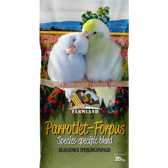 Farmland Parrotlet-Forpus อาหารธัญพืชรวมสำหรับนกฟอพัส และนกขนาดเล็ก แบ่งขาย 500/1000กรัม
