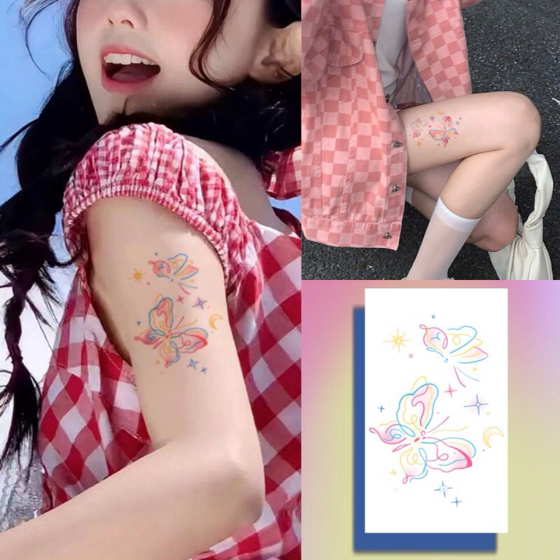 Tattoo size7x10cm. พร้อมส่ง