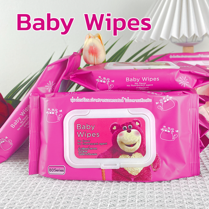 ทิชชู่เปียก 1ห่อ Baby Wipes
