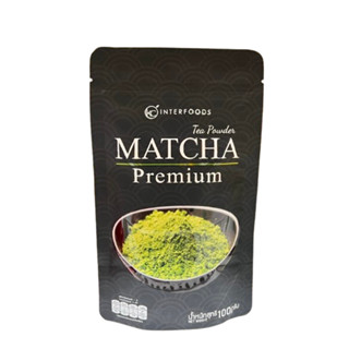 ผงชาเขียวมัทฉะ 100% พรีเมี่ยม 100g. (Matcha Greentea Powder)…