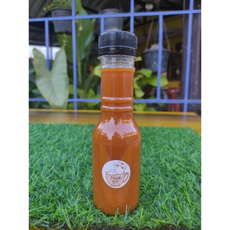 ขวดพลาสติกใส ทรงโรซ่า 150ml.พร้อมฝา (1 ออเดอร์ ไม่เกิน 2แพ็ค)