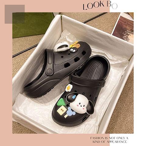 SUNDAY2020 รองเท้าราคาถูก แฟชั่นเกาหลีเกาใจ เอาใจสายแบ๊ว มี 4 สีตกแต่งการ์ตูนน่ารักสดใส วัยรุ่น y2k ต้องมีไว้แมทช์น๊าา