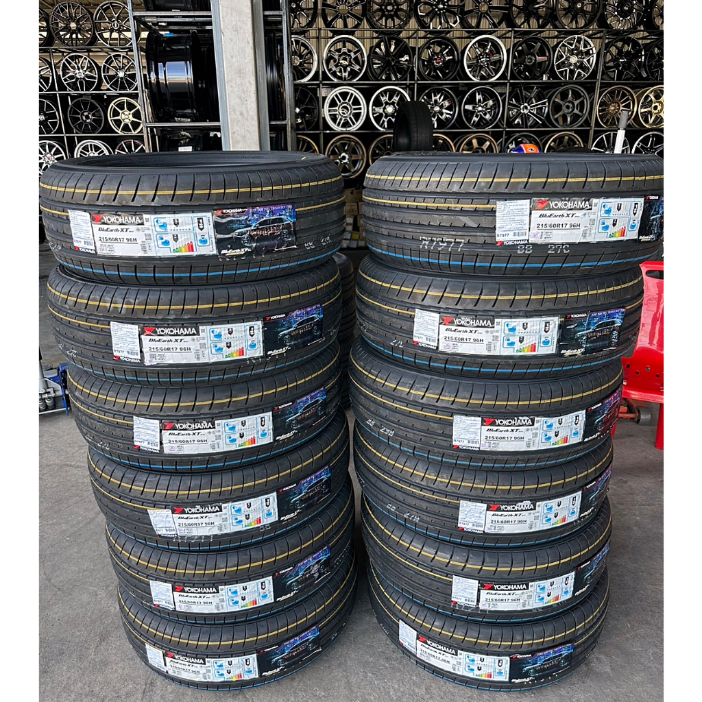 🔴 ยาง "#โยโกฮามา" Yokohama BluEarth-XT AE61 215/60R17 ปี 23