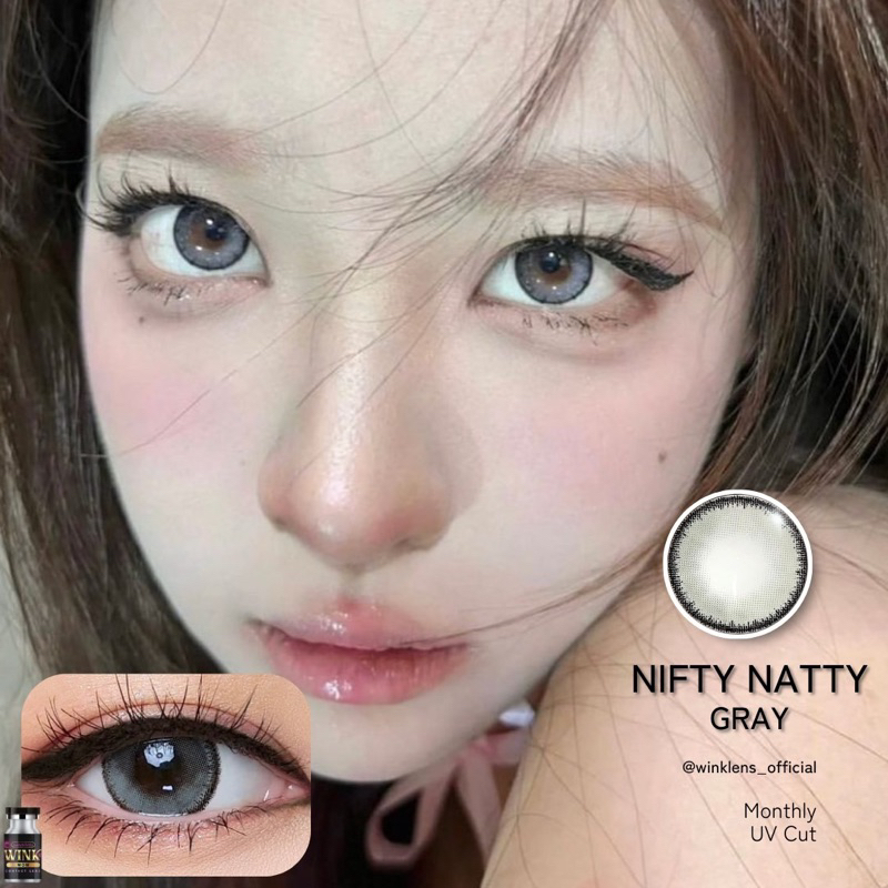 คอนแทคเลนส์สาวจีน - nifty gray❤️‍🔥