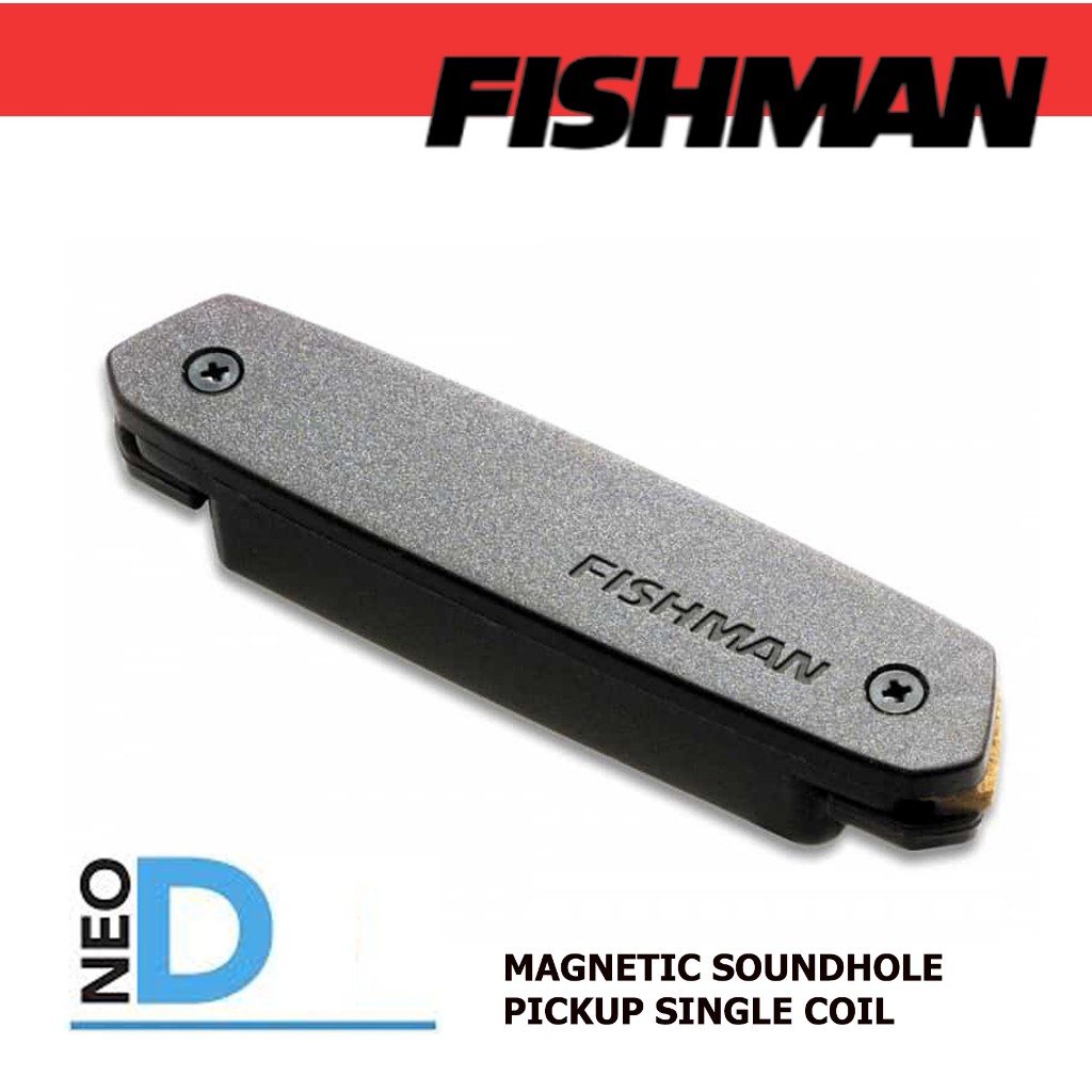 Guitar pickup fishman NEO-D SINGLE COIL - BLACKปิ๊กอัพกีตาร์