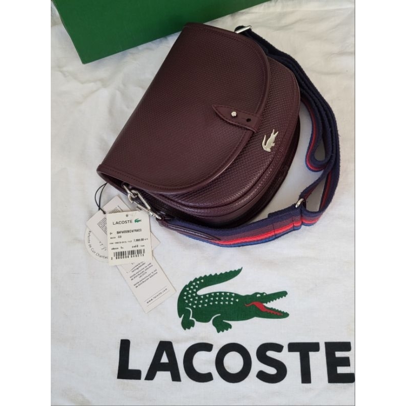 Lacoste 🐊 กระเป๋ามือสองของแท้ 💯
