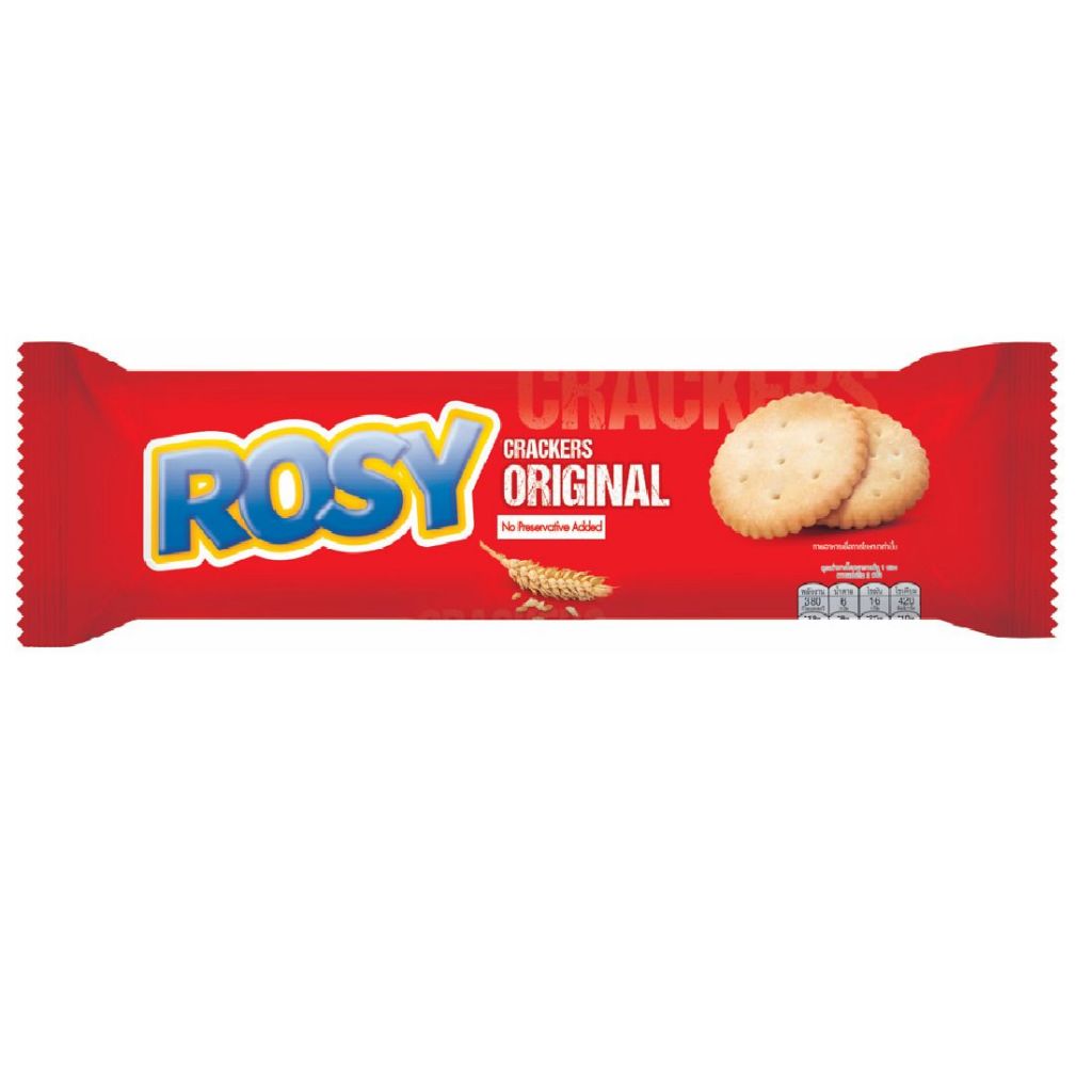 (24แพ็ค) โรซี่ แครกเกอร์ ออริจินอล 80กรัม  /  (24packs) Rosy Cracker 80g