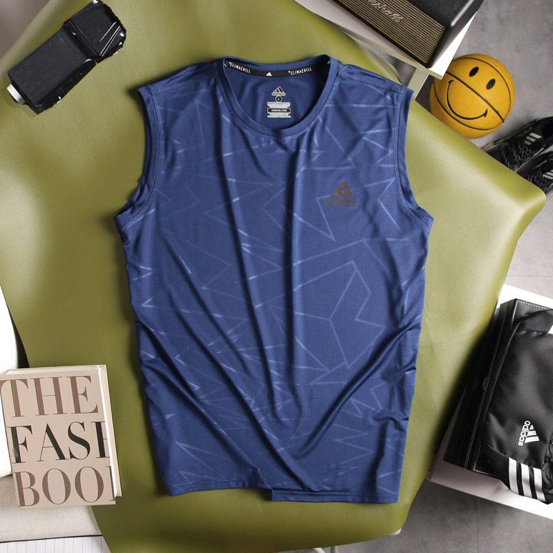 New tanks เสื้อยืดแขนกดชาย