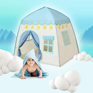 บ้านเด็ก เต็นท์เด็ก บ้านของเล่น พับเก็บได้ มีให้เลือก2สี สินค้าพร้อมส่ง