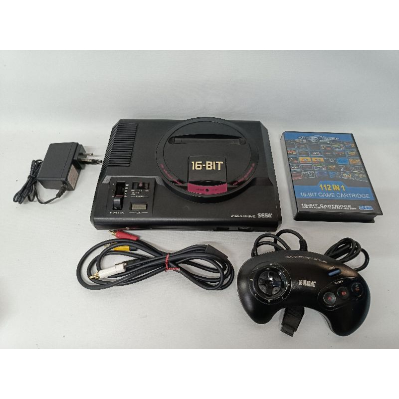 Sega Megadrive 1 แท้ Japan ชุด ไฟไทยพร้อมเล่น ตลับรวม 112 in 1 เกมไม่ซ้ำ