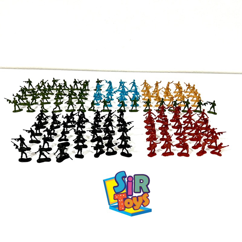 ทหารจิ๋ว หลากสี 150 ตัว armor action ของเล่นทหารราคาถูก - รูปที่ 5