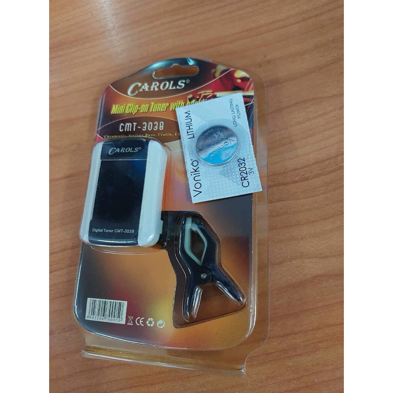 Tuner เครื่องตั้งสายใช้กับกีตาร์ เบส อูคู่เลเล่ ไวโอลีนราคา1ชิ้น(สินค้าล้างสต้อค)