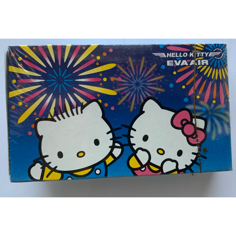 new การ์ดไพ่ EVA AIR ลายคิตตี้ Kitty