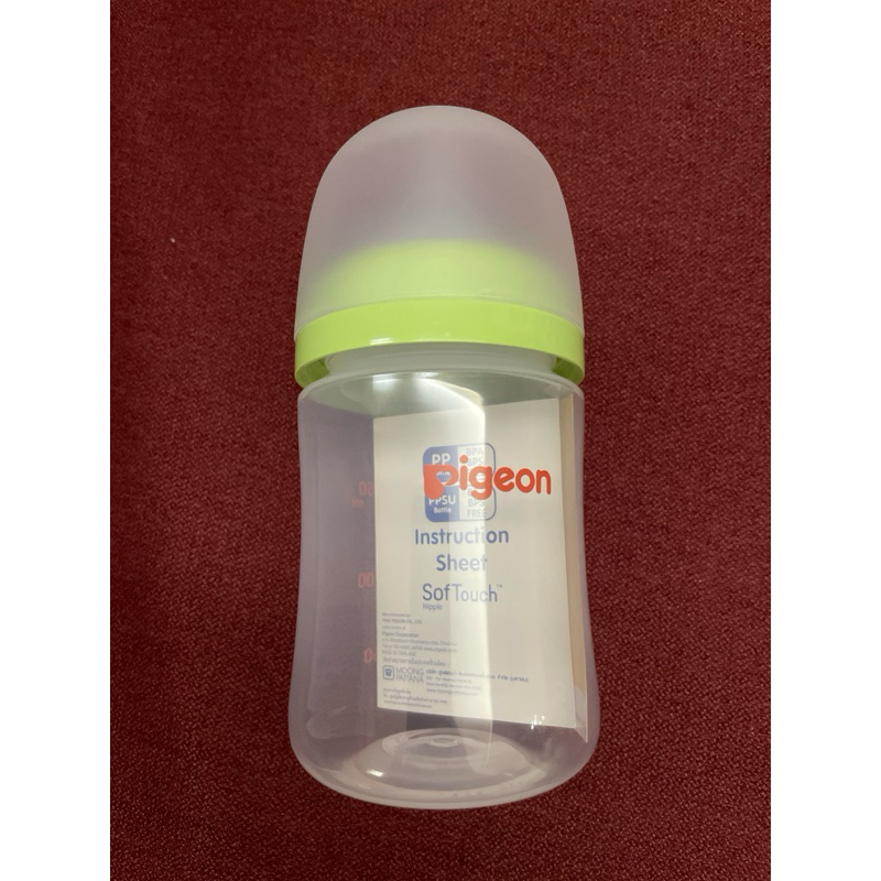 ขวดนม pigeon คอกว้าง