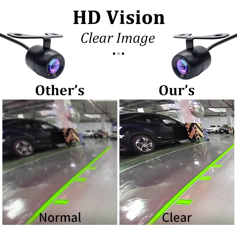 H533C  กล้องมองหลัง ภาพชัดกล้องถอย โคตรชัด CCD HD กันน้ำ thumbnail 4