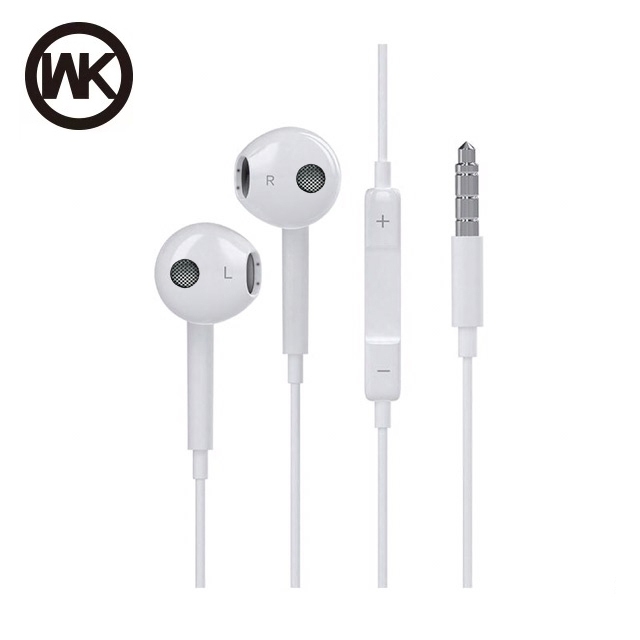 หูฟัง wk y26 รุ่น kingkong ใช้ได้กับโทรศัพท์มือถืออินเทอร์เฟซ 3.5 ทั้งหมด Ios / Android (รับประกัน 1 ปี）เสียงดี การโทร
