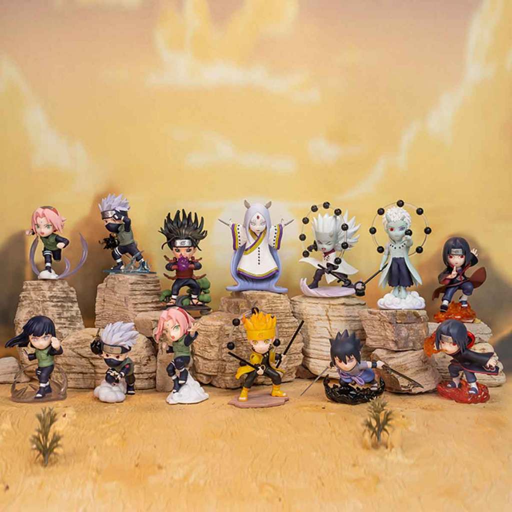 [สุ่ม] กล่องสุ่ม POP MART NARUTO Ninkai Taisen Series ของแท้ ไม่แกะลุ้นซีเคร็ท พร้อมส่ง