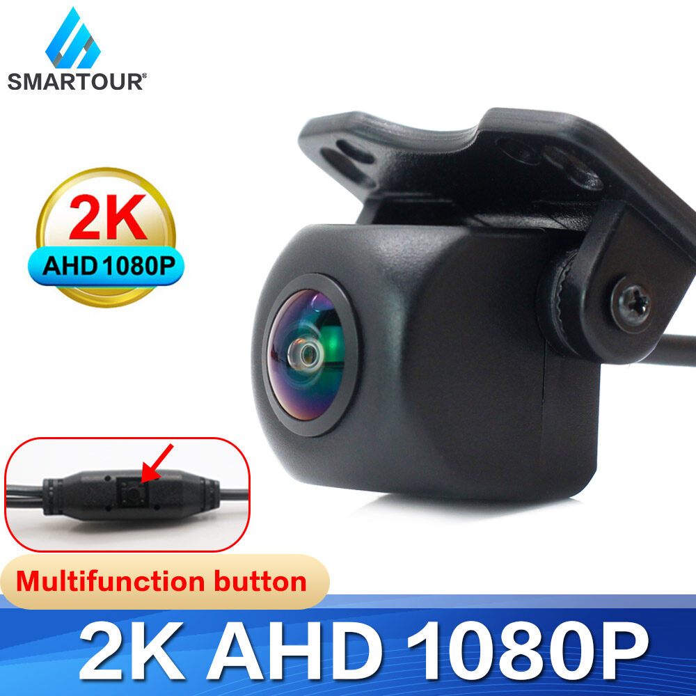 2K AHD 1920x1080P HD Night Vision Vehicle Rear View Reverse Camera 4 Function Support CCD AHD Camera