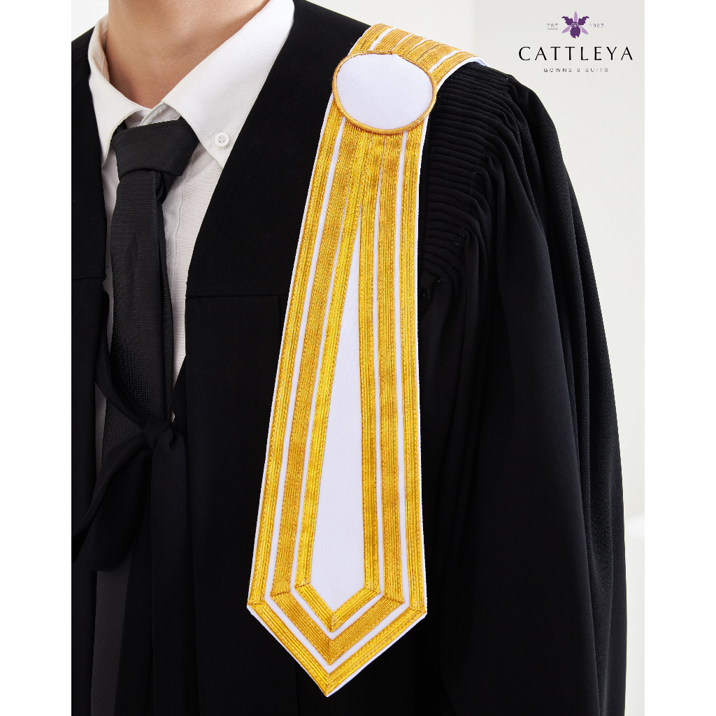 แถบเนติ แถบทนาย แถบเนติบัณฑิต (พร้อมส่ง) - ครุยคัทลียา Cattleya