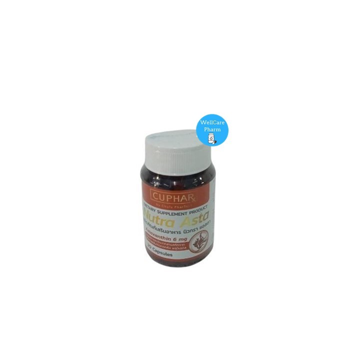 NUTRA ASTA  6 mg  30 capsules