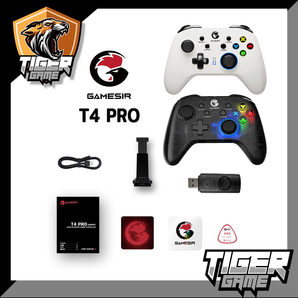 Gamesir T4 Pro Game Controller (จอย T4 Pro)(จอย Gamesir)(จอย Gamesir T4 Pro)