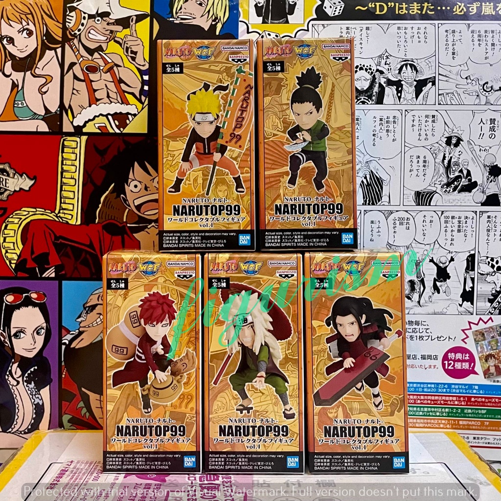 🔥 WCF Narutop99 นารูโตะ Vol.1, Naruto Shikamaru Gaara Jiraiya Hashirama 🔥 แท้ ญี่ปุ่น💯